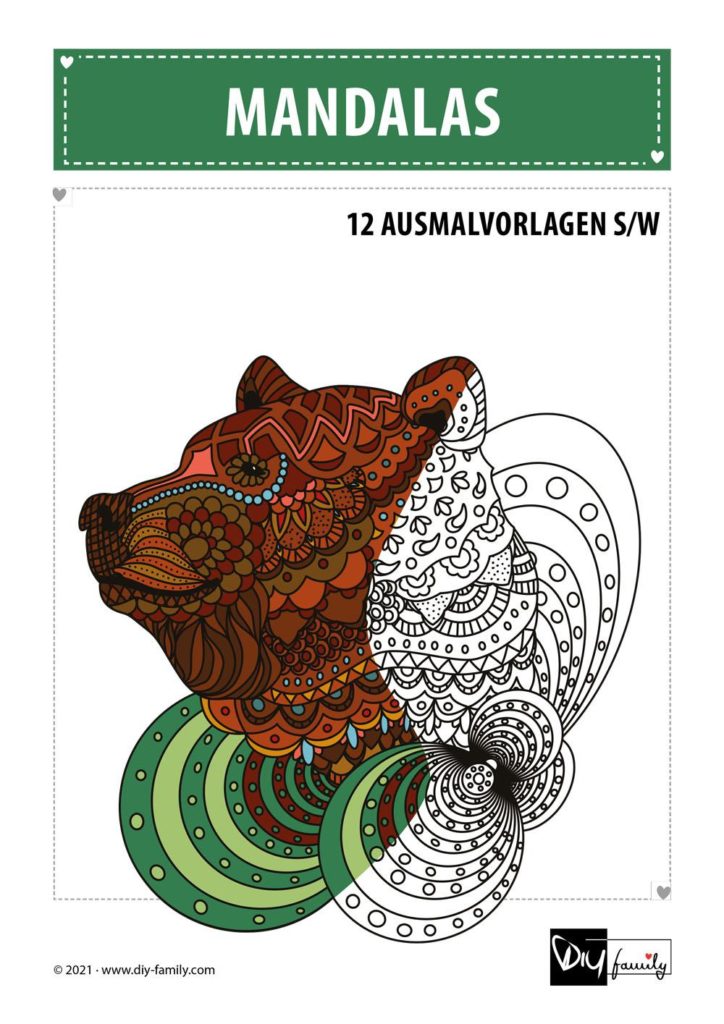 Mandalas – Ausmalvorlagen Sammlung