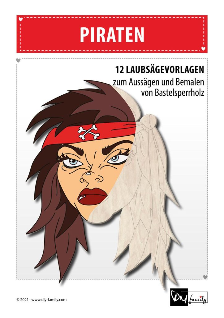 Piraten – Laubsägevorlagen