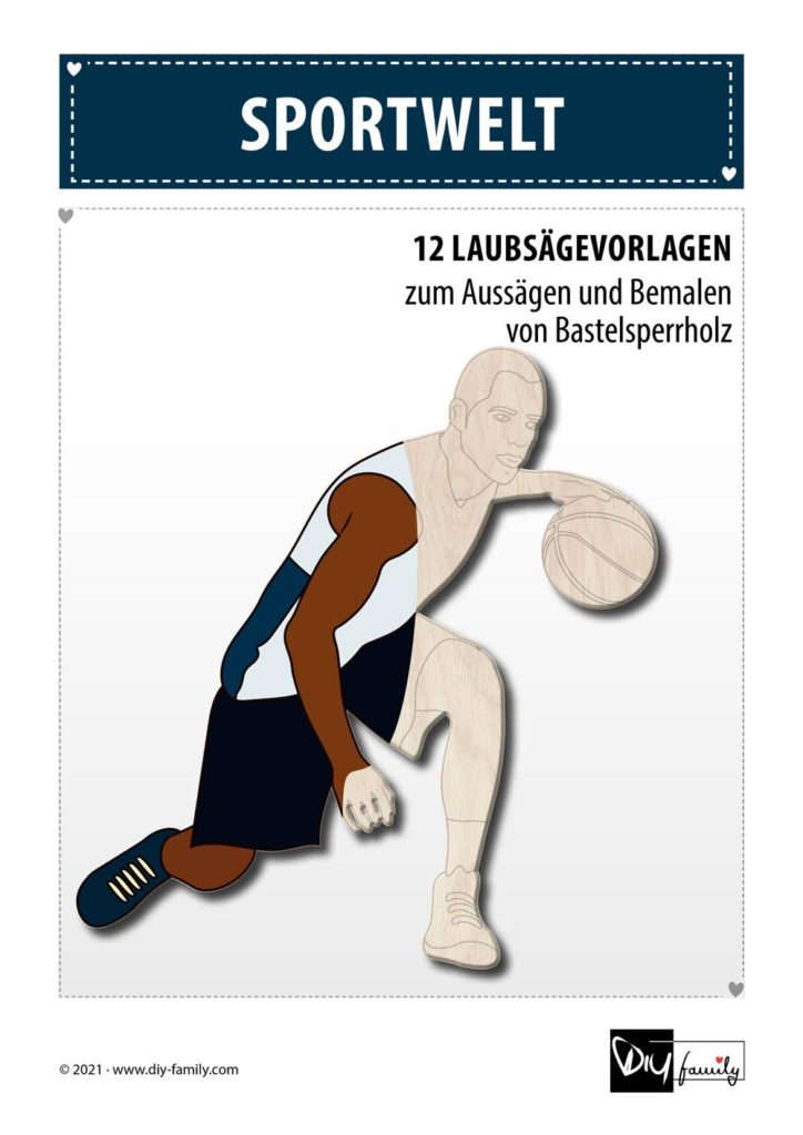 Sportwelt – Laubsägevorlagen