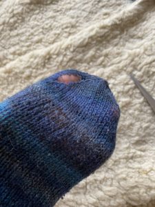 Kaputte Lieblingssocken wie neu!