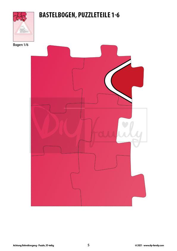 Bahnübergang – Puzzle