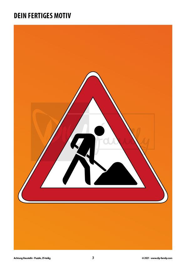 Achtung Baustelle – Puzzle
