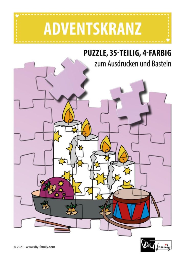 Adventskranz – Puzzle