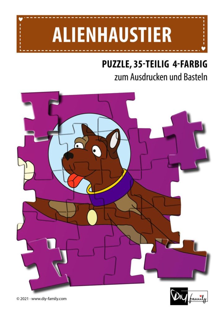 Alienhaustier – Puzzle