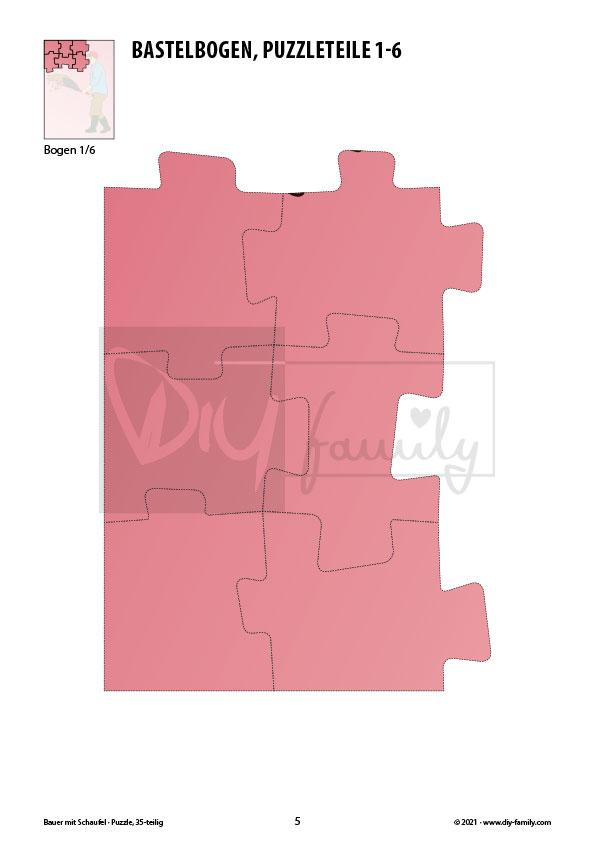 Bauer mit Schaufel – Puzzle