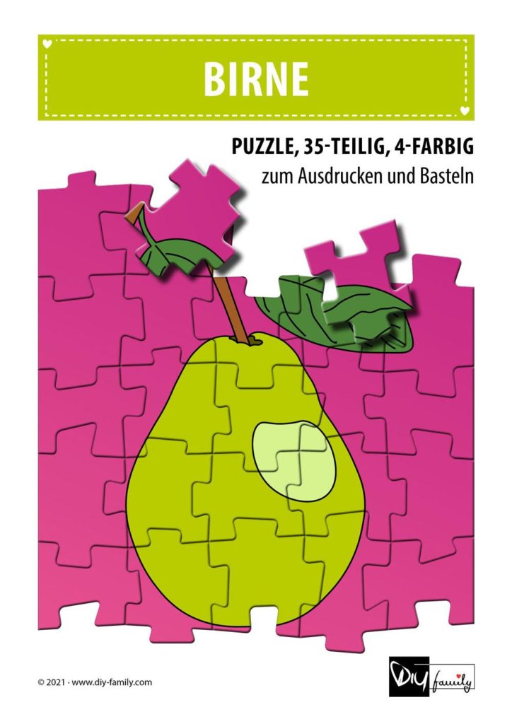 Birne – Puzzle