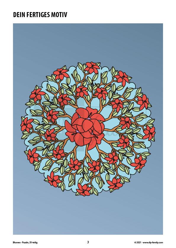 Blumen – Puzzle