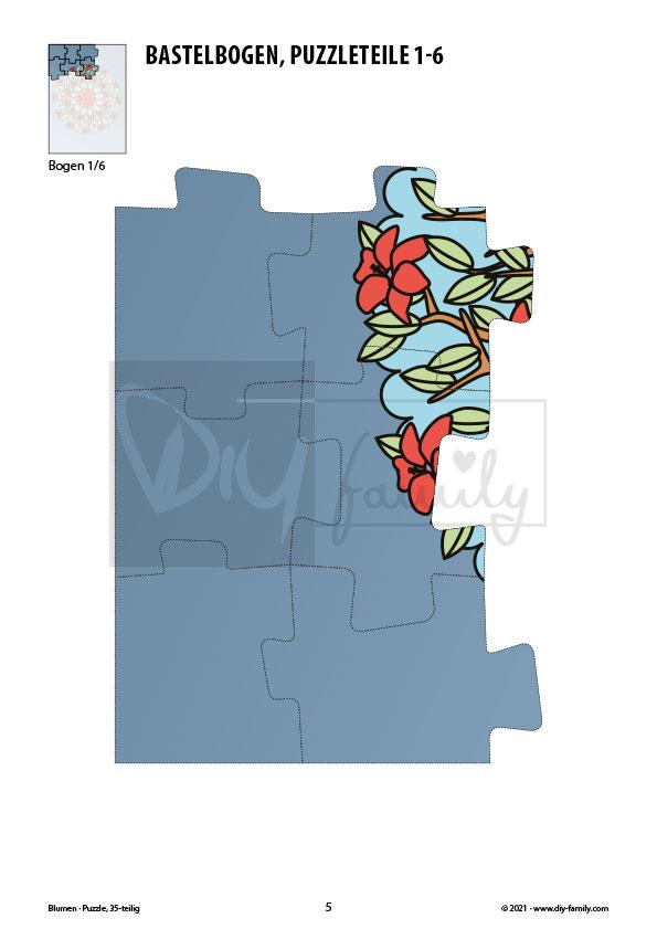 Blumen – Puzzle