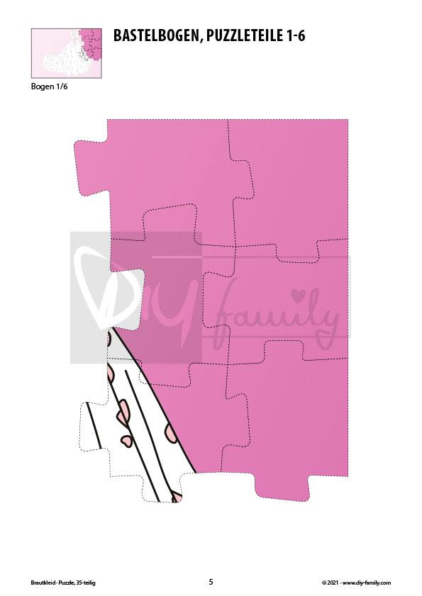 Brautkleid – Puzzle