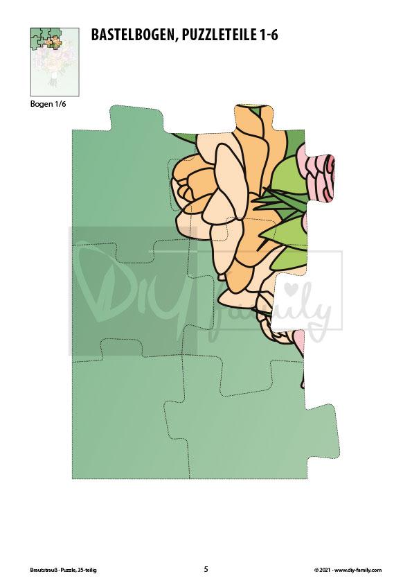 Brautstrauss – Puzzle