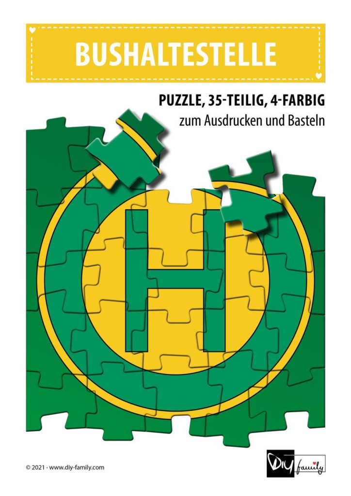 Bushaltestelle – Puzzle