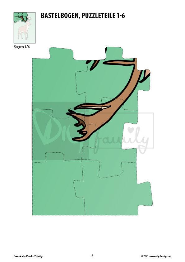 Damhirsch – Puzzle