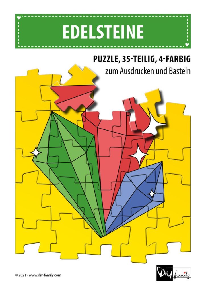 Edelsteine – Puzzle