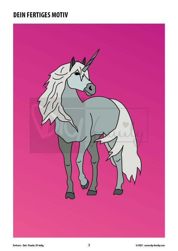 Einhorn – Puzzle