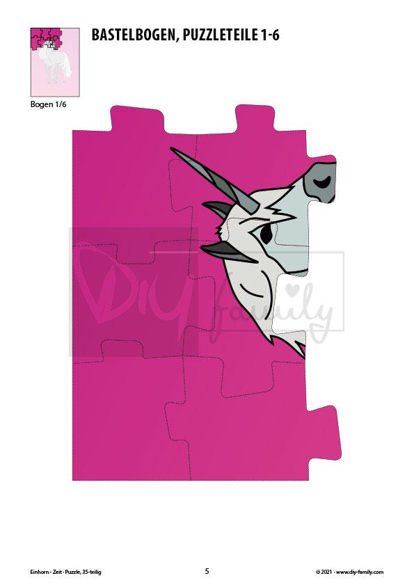 Einhorn – Puzzle