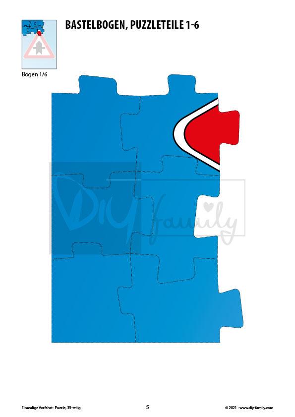 Einmalige Vorfahrt – Puzzle