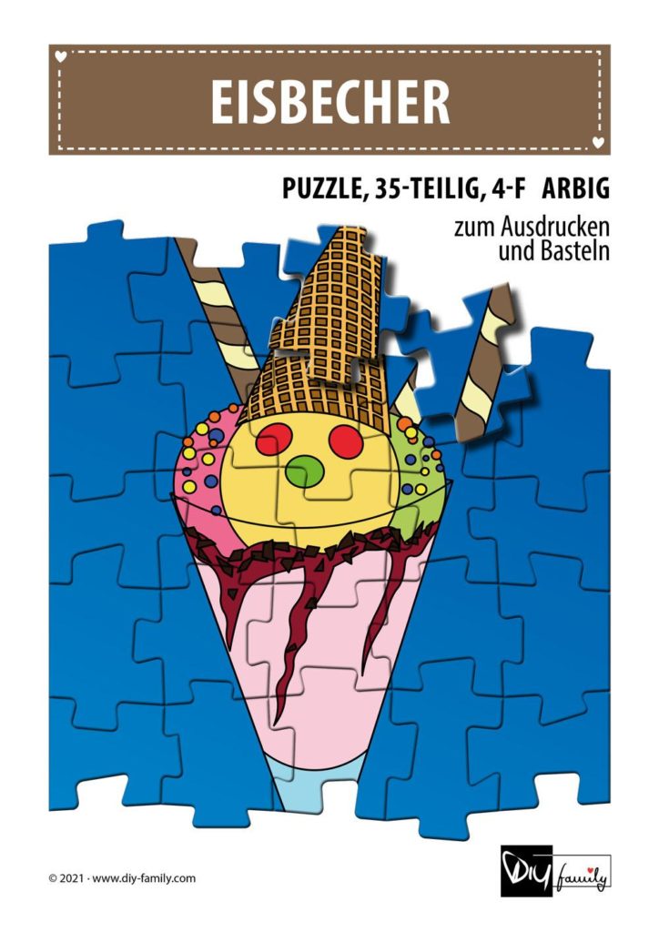 Eisbecher – Puzzle