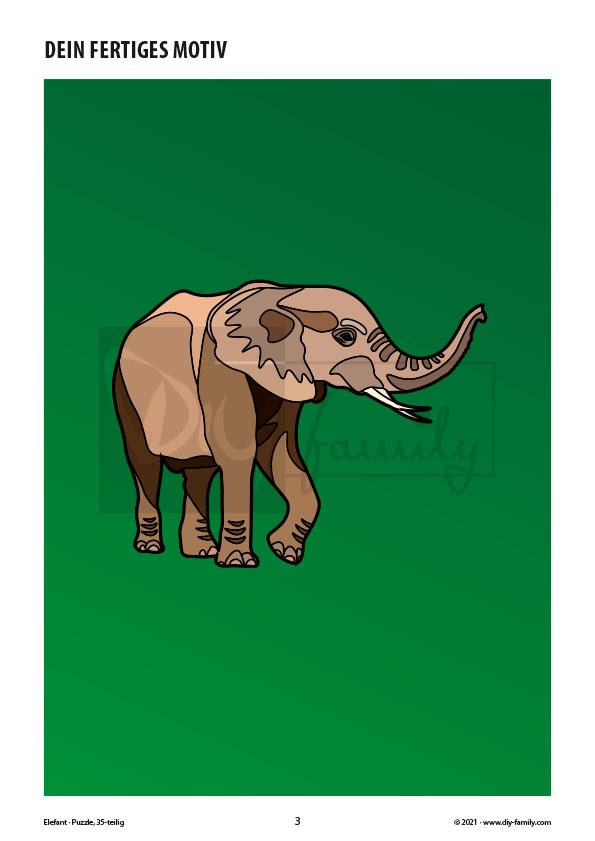 Elefant – Puzzle