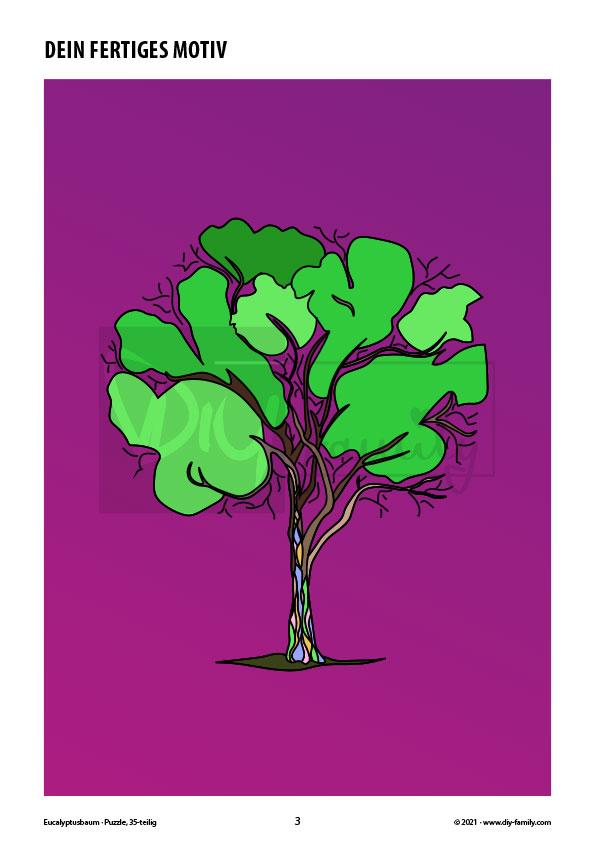 Eucalyptusbaum – Puzzle