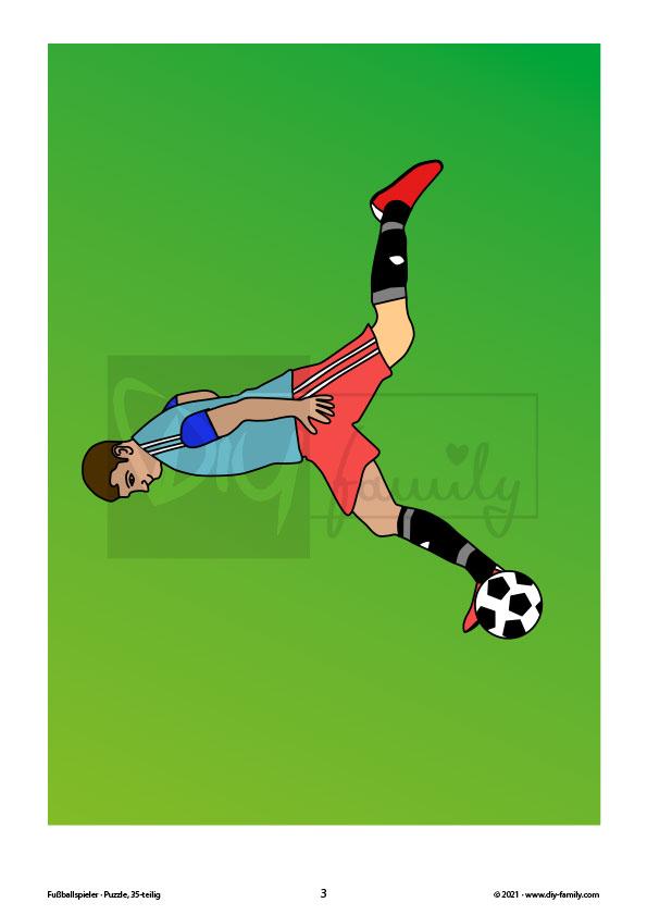Fussballspieler – Puzzle
