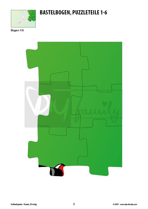 Fussballspieler – Puzzle