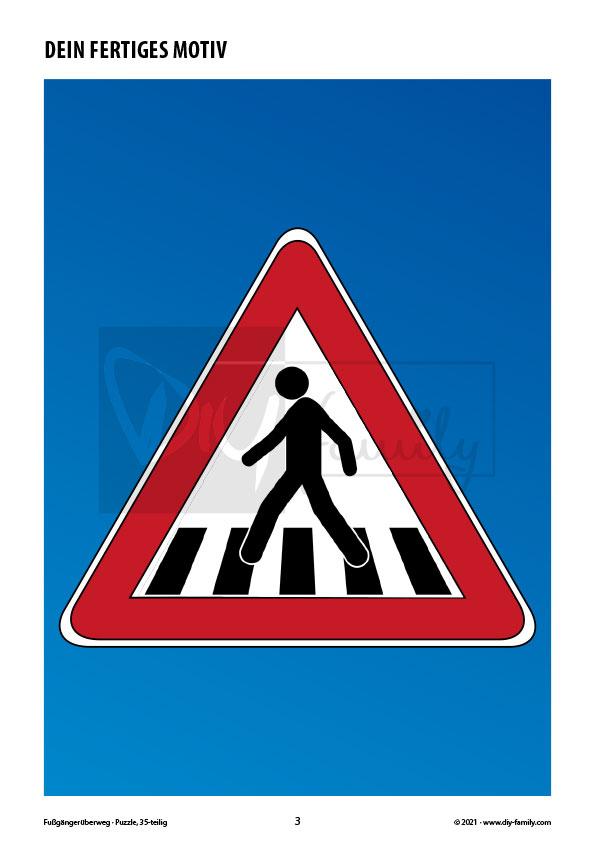 Fußgängerüberweg – Puzzle