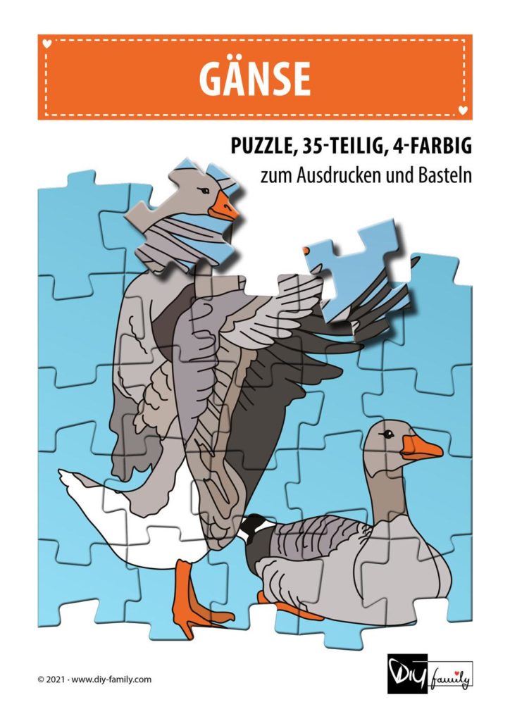 Gänse – Puzzle