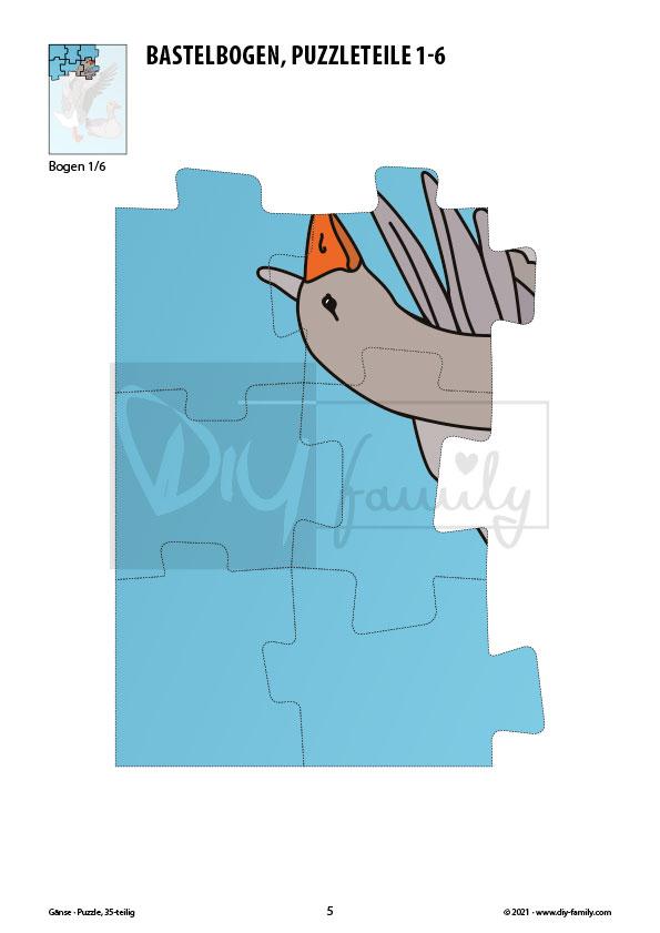 Gänse – Puzzle