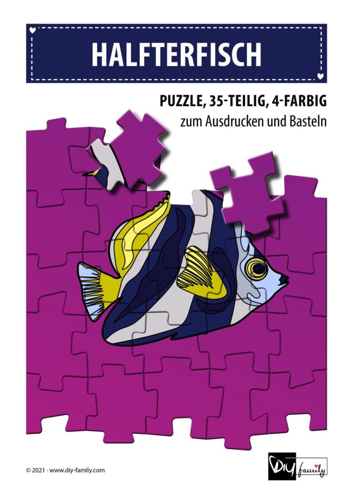 Halfterfisch – Puzzle