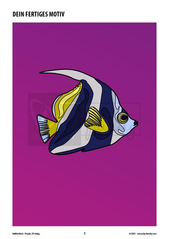 Halfterfisch – Puzzle