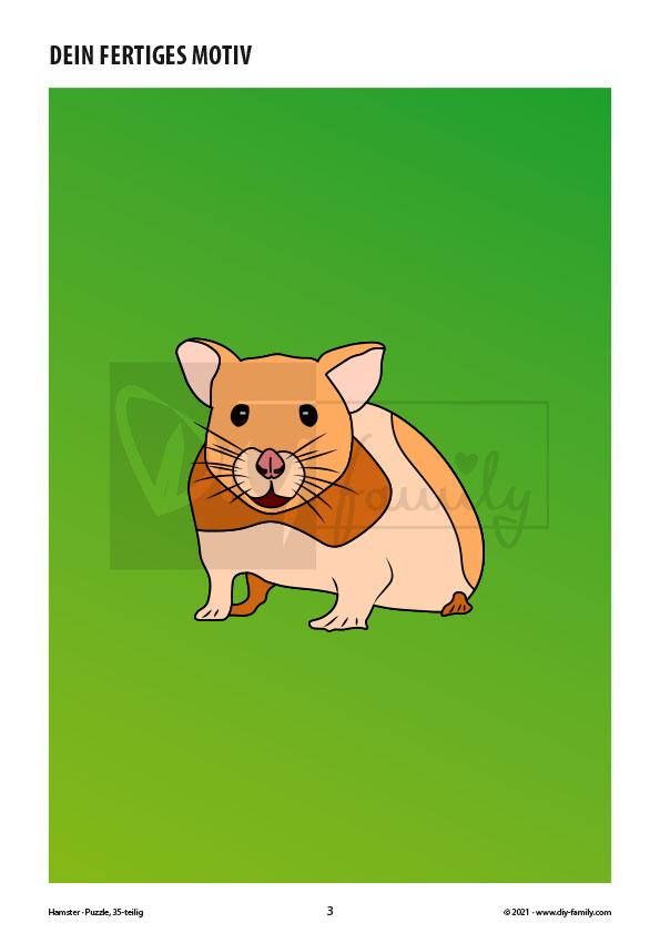 Hamster – Puzzle