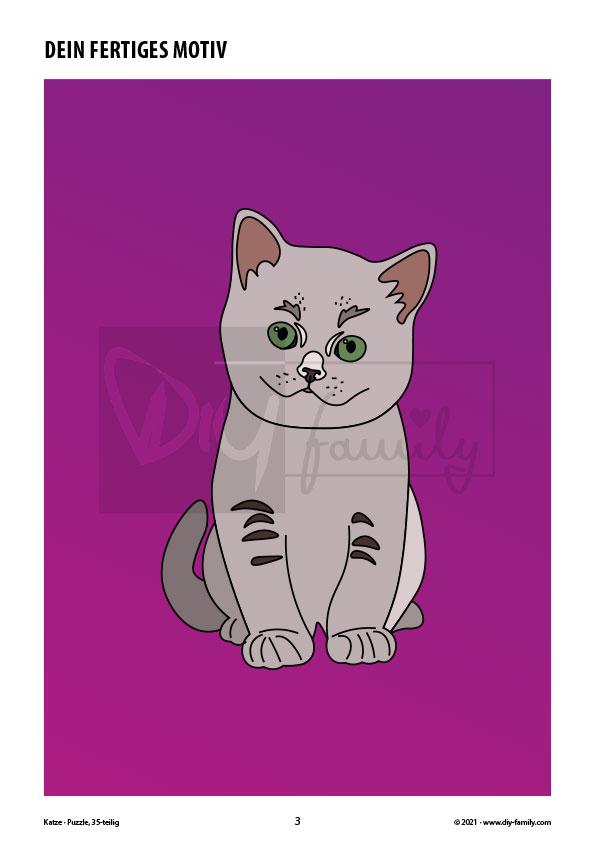 Katze – Puzzle