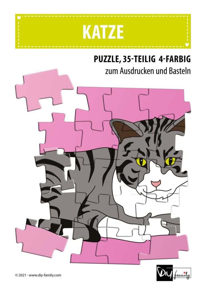 Katze – Puzzle