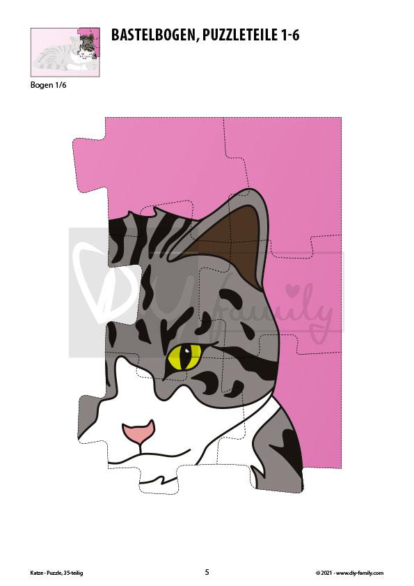 Katze – Puzzle