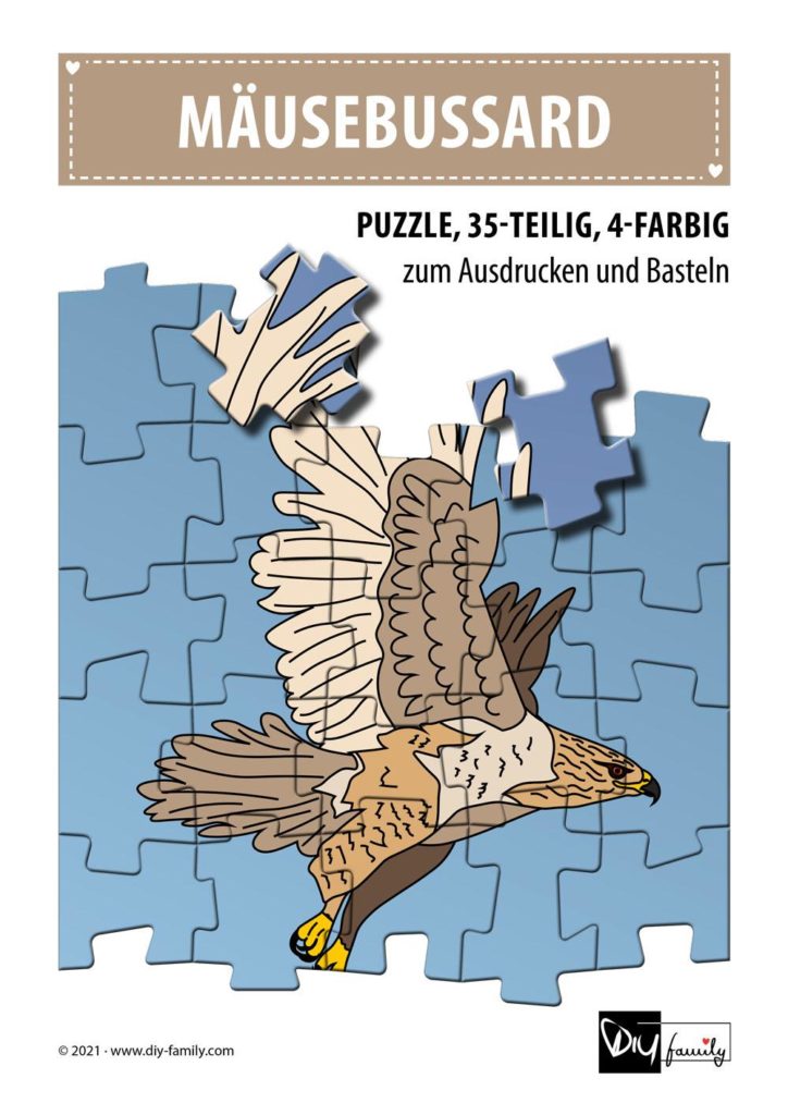 Mäusebussard – Puzzle