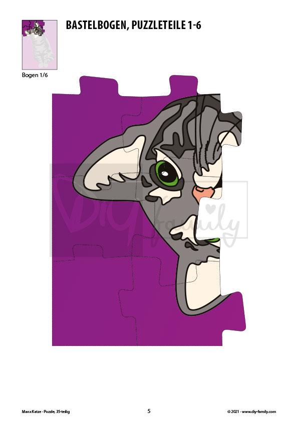 Manx Katze – Puzzle