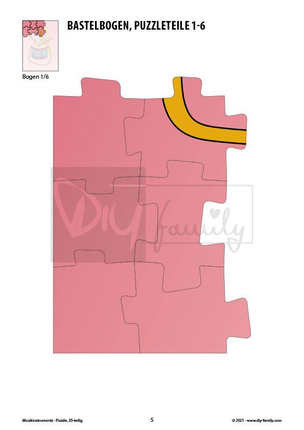 Musikinstrumente – Puzzle