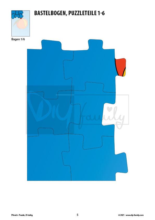 Pfirsich – Puzzle