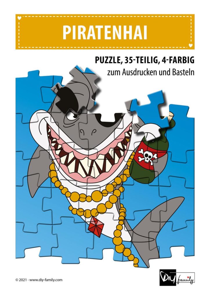 Piratenhai – Puzzle