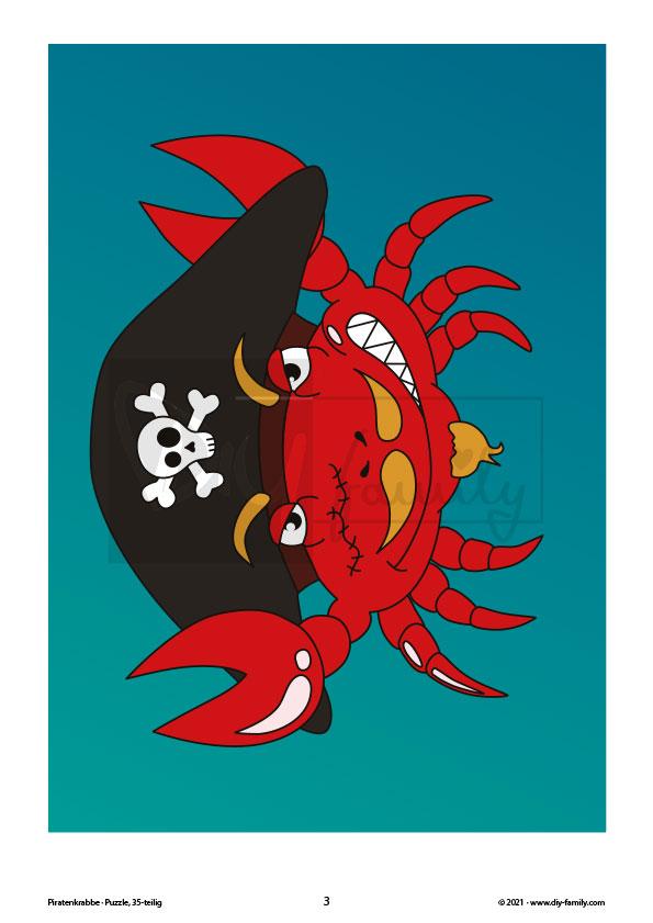 Piratenkrabbe – Puzzle