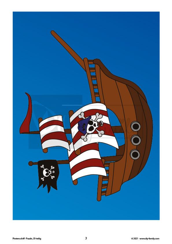 Piratenschiff – Puzzle