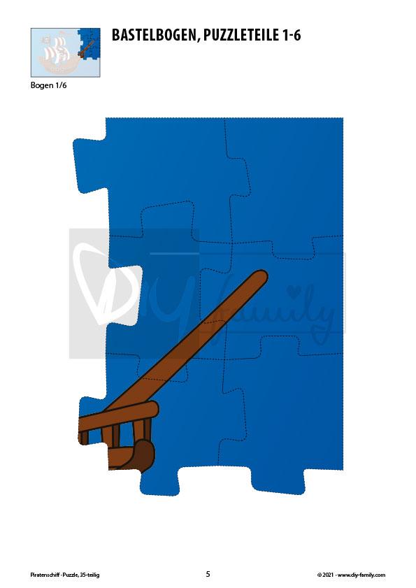 Piratenschiff – Puzzle