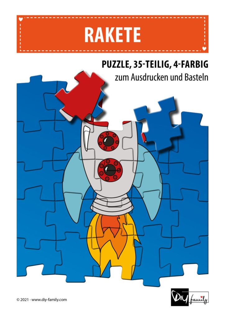 Rakete – Puzzle