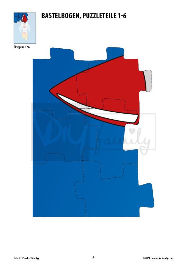 Rakete – Puzzle