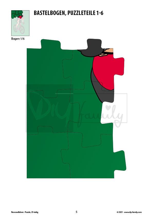 Rennradfahrer – Puzzle