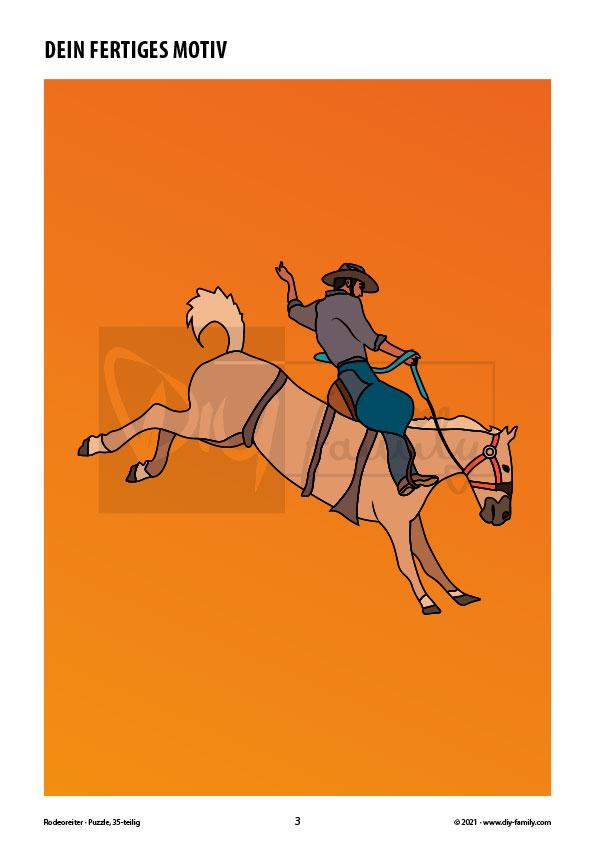 Rodeoreiter – Puzzle
