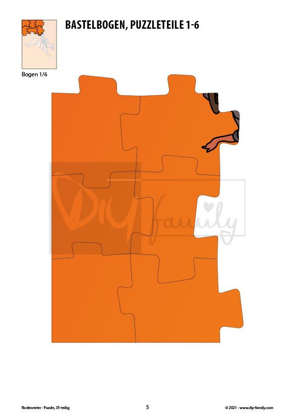 Rodeoreiter – Puzzle