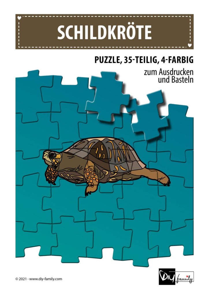 Schildkröte – Puzzle