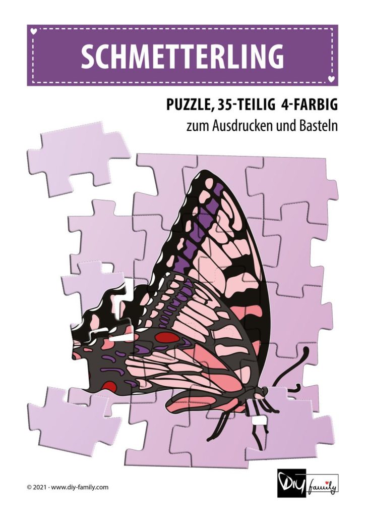 Schmetterling – Puzzle