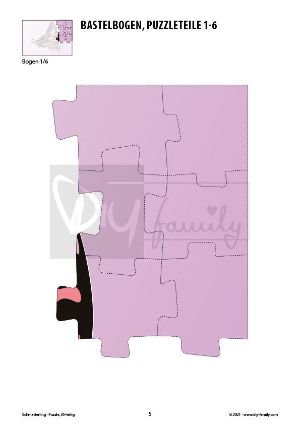 Schmetterling – Puzzle